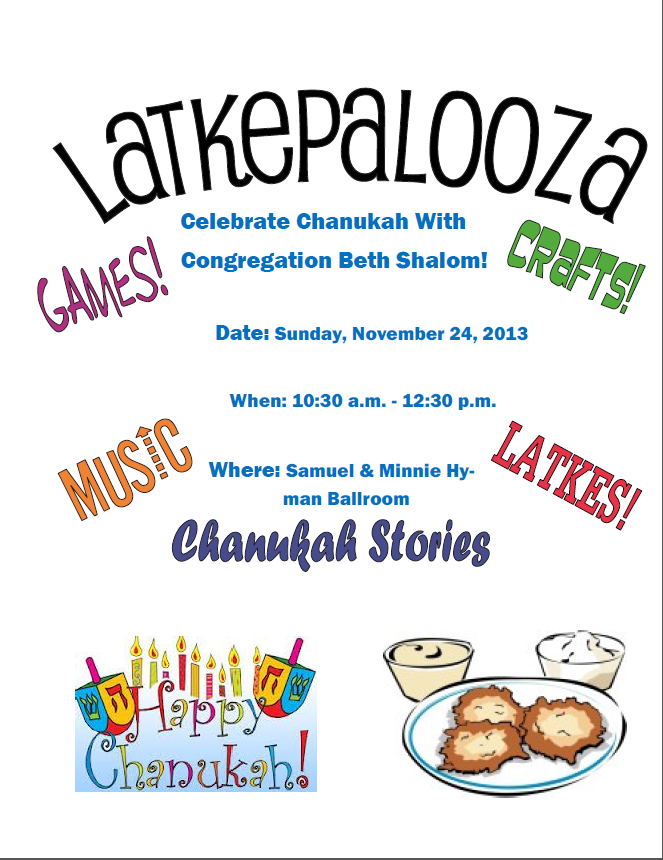Join Us For Latkepalooza
